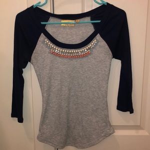 3/$20 ❤️ Vera Wang 3/4 sleeve shirt